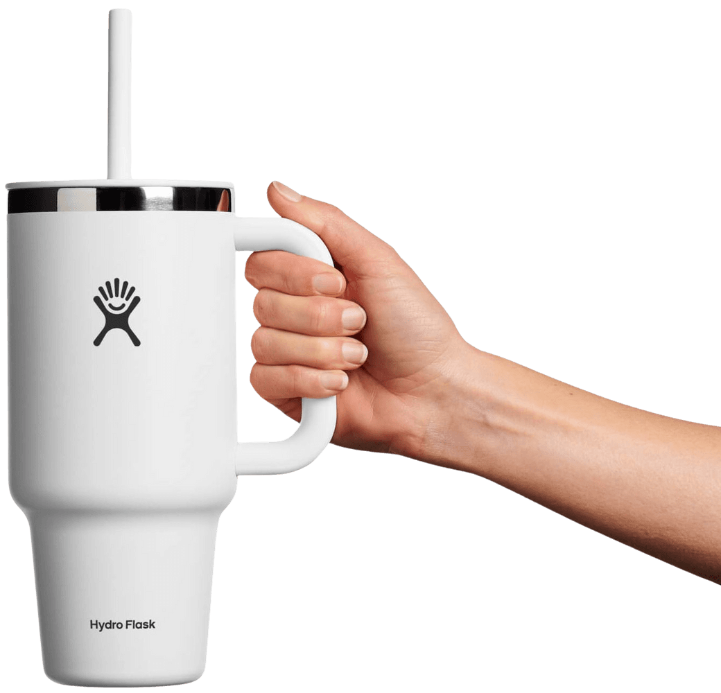 HydroFlask All Around Travel Tumbler 32oz (946ml) termosmuki, White, view: 2