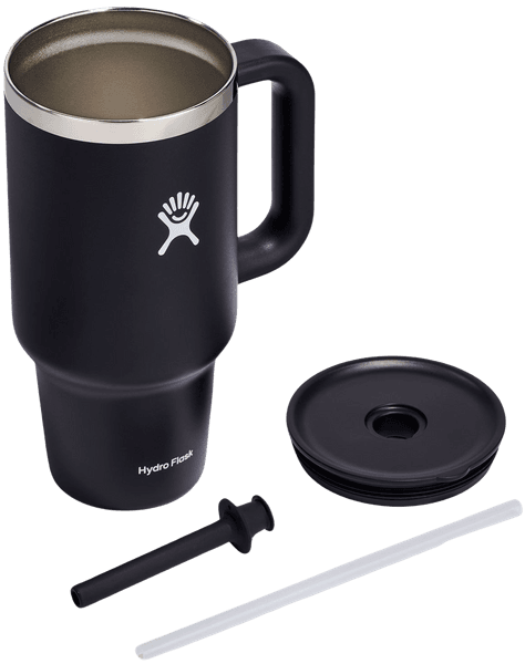 HydroFlask All Around Travel Tumbler 32oz (946ml) termosmuki, Black, view: 4