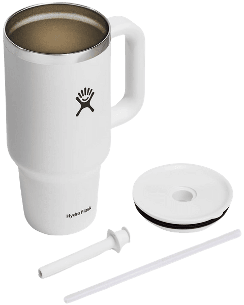 HydroFlask All Around Travel Tumbler 32oz (946ml) termosmuki, White, view: 4