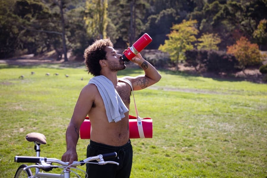 Wide Insulated Sport Bottle juomapullo, 591ml, musta, view: 3