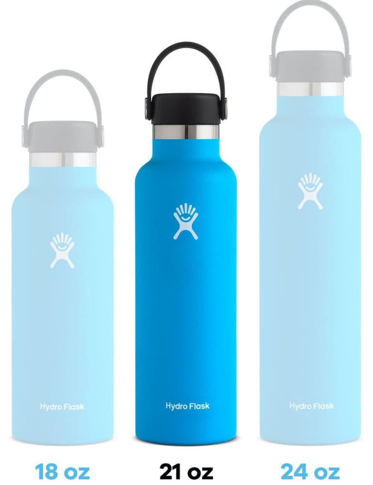 HydroFlask Insulated Standard Mouth Flex juomapullo, 621ml, keltainen, view: 1