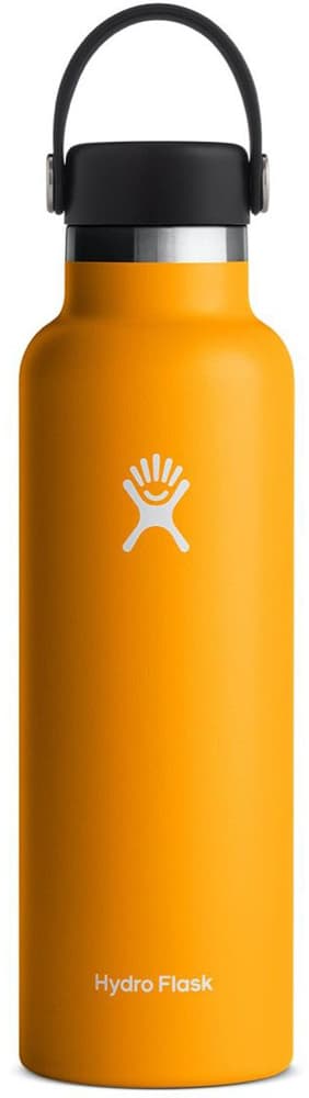 HydroFlask Insulated Standard Mouth Flex juomapullo, 621ml, keltainen, view: 0