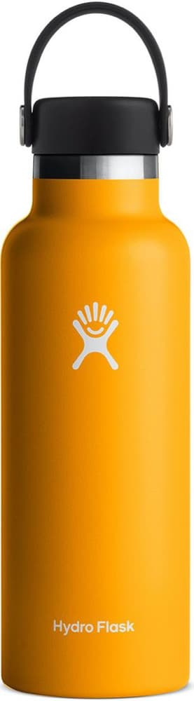 HydroFlask Insulated Standard Mouth Flex juomapullo, 532ml, keltainen, view: 0