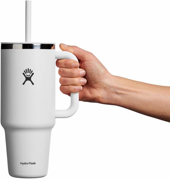 All Around Travel Tumbler muki, 40oz (1180ml), White, view: 2