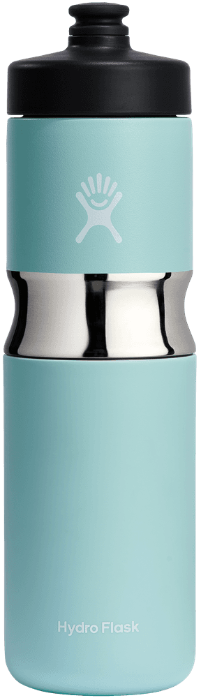 Wide Insulated Sport Bottle eristetty sporttipullo, 591 ml, vaaleansininen, view: 0