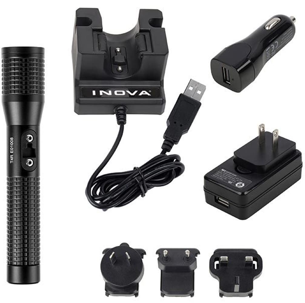 INOVA T4R PowerSwitch ladattava taskulamppu, view: 1