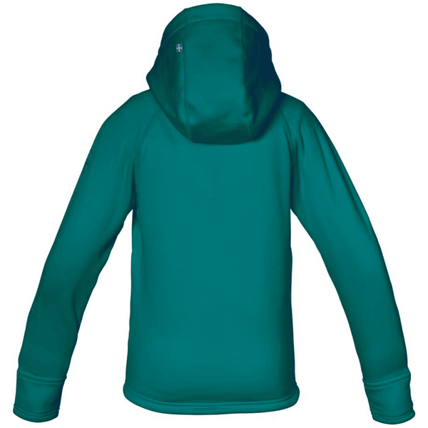 Panda Hoodie Kids Emerald Green, view: 1