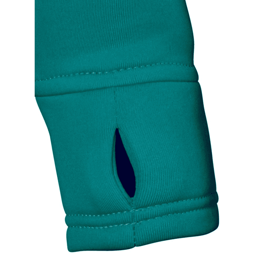 Panda Hoodie Kids Emerald Green, view: 6