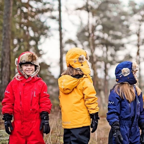 Squirrel Winter Cap lasten talvilakki, punainen, view: 3