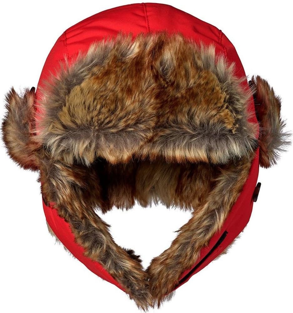 Squirrel Winter Cap lasten talvilakki, punainen, view: 2