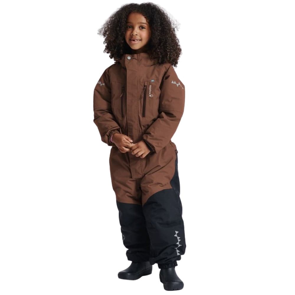 Penguin Snowsuit Kids Chocolate, view: 2