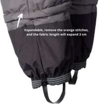 Penguin Snowsuit Kids lasten talvihaalari, punainen - view: 5