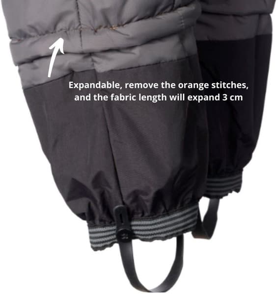 Penguin Snowsuit Kids lasten talvihaalari, maastonvihreä, view: 6