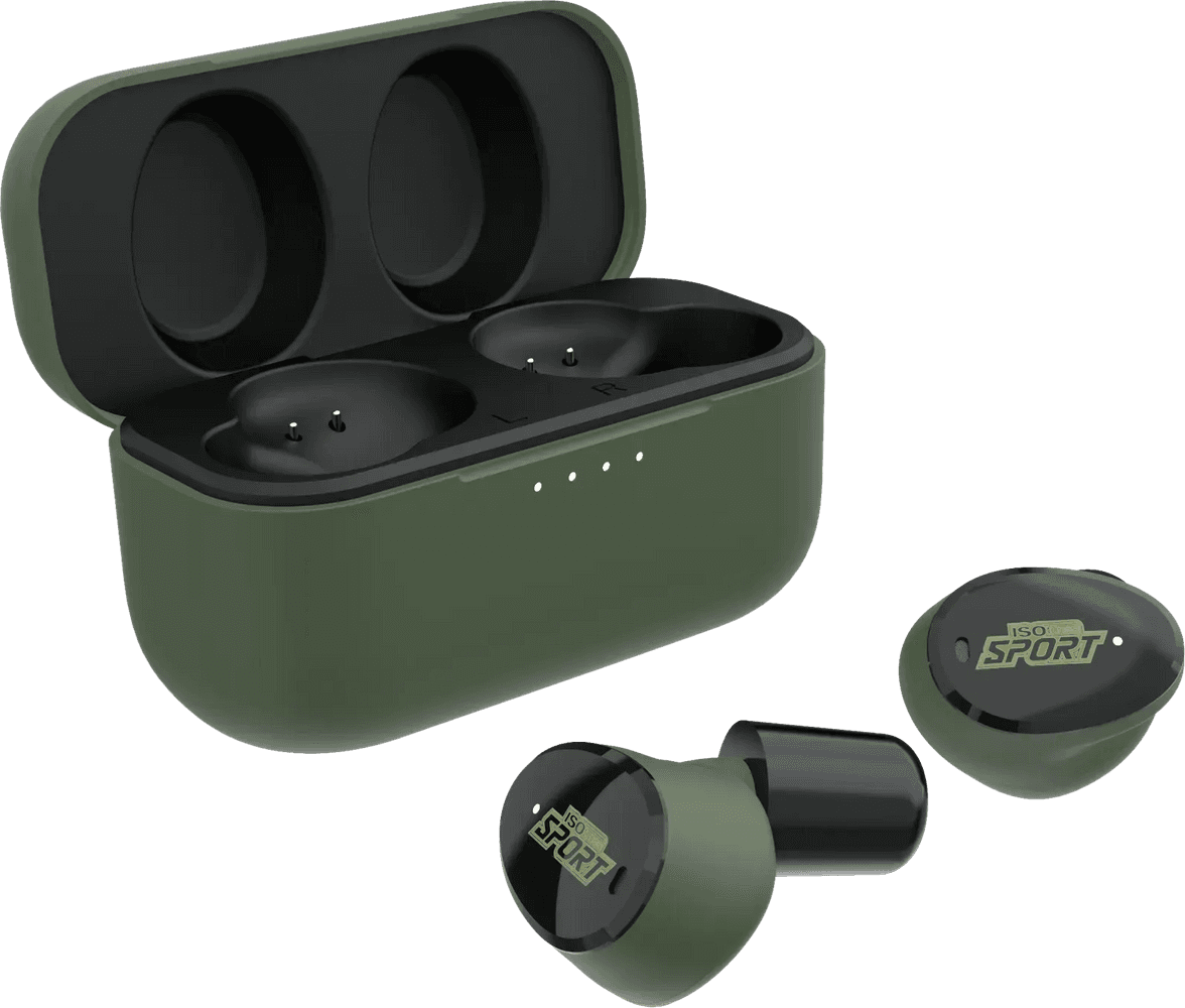 ISOtunes Free Sport Calibre Bluetooth -kuulokkeet, vihreä, view: 0