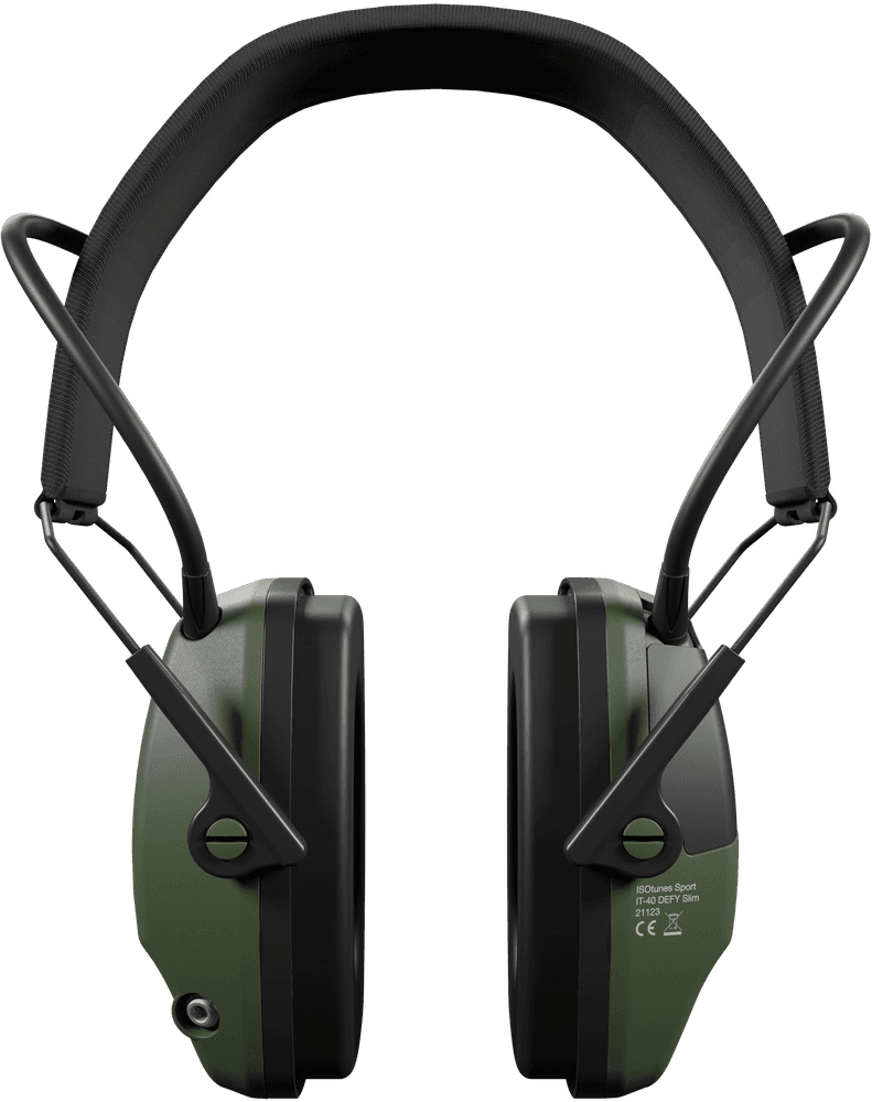 ISOtunes Sport DEFY Slim Basic aktiivikuulosuojain, vihreä, view: 2