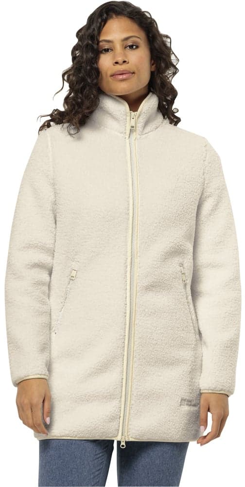 High Curl Coat naisten fleecetakki, Seal, view: 1