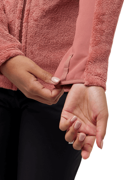 Rotwand FZ naisten fleecetakki, Red Powder, view: 1