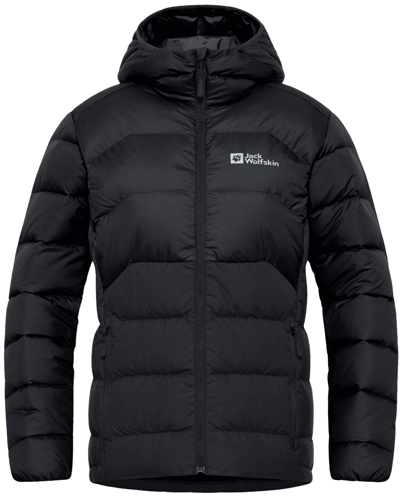 Ather Down Hoody naisten takki, Black, view: 0