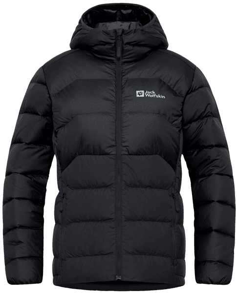 Ather Down Hoody naisten takki, Black, view: 0