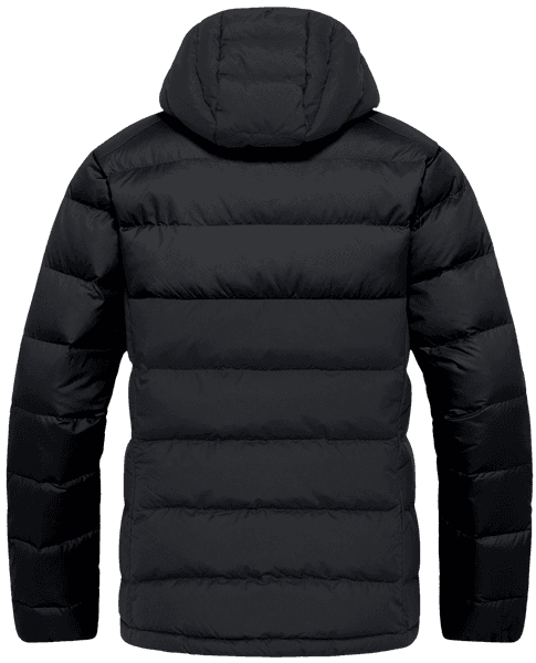 Ather Down Hoody naisten takki, Black, view: 2