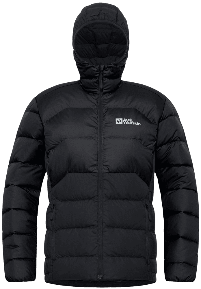 Ather Down Hoody naisten takki, Black, view: 1