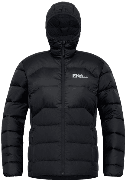 Ather Down Hoody naisten takki, Black, view: 1