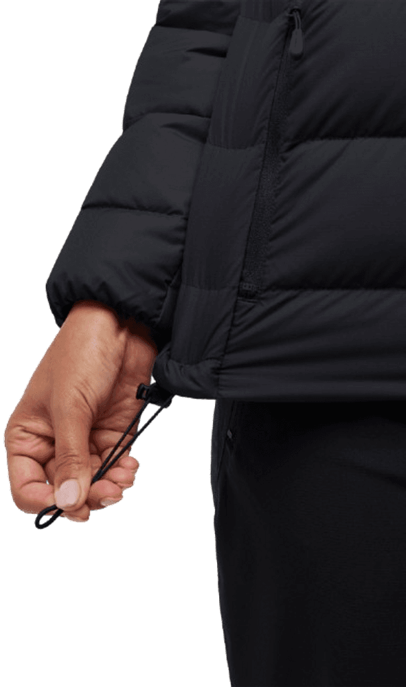 Ather Down Hoody naisten takki, Black, view: 8