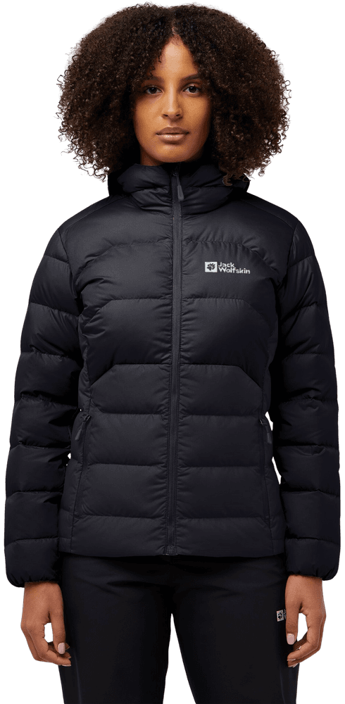 Ather Down Hoody naisten takki, Black, view: 3