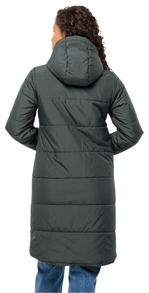 Deutzer Coat naisten takki, Slate Green, view: 2