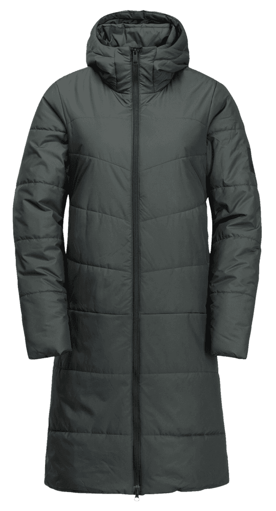 Deutzer Coat naisten takki, Slate Green, view: 0