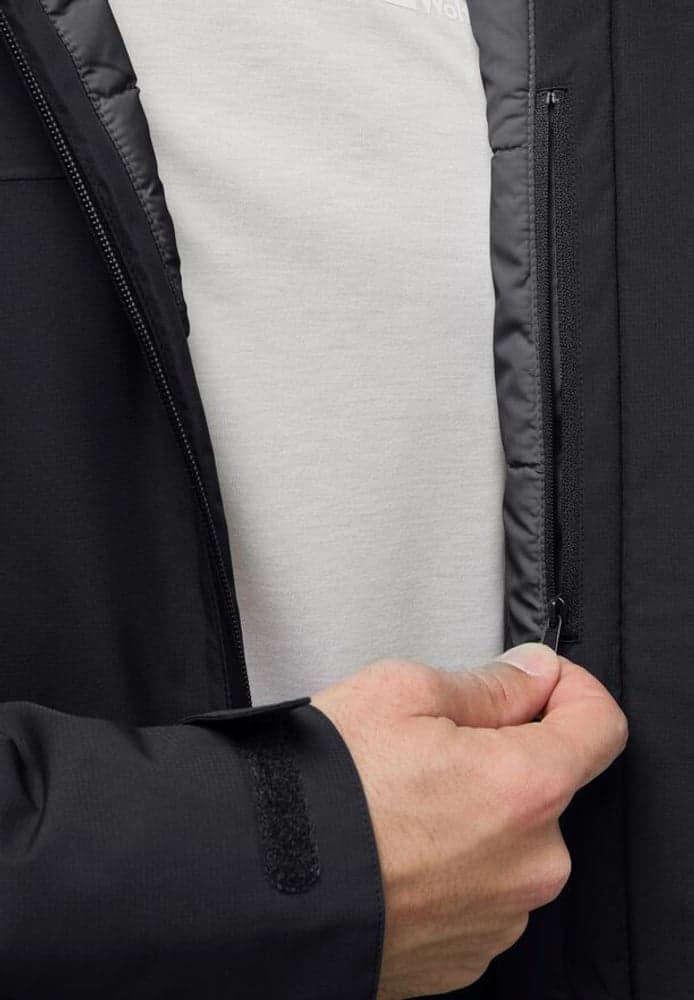 Wisper Insulated Jacket takki, Black, view: 2