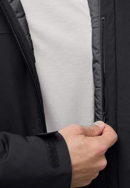 Wisper Insulated Jacket takki, Black, view: 2