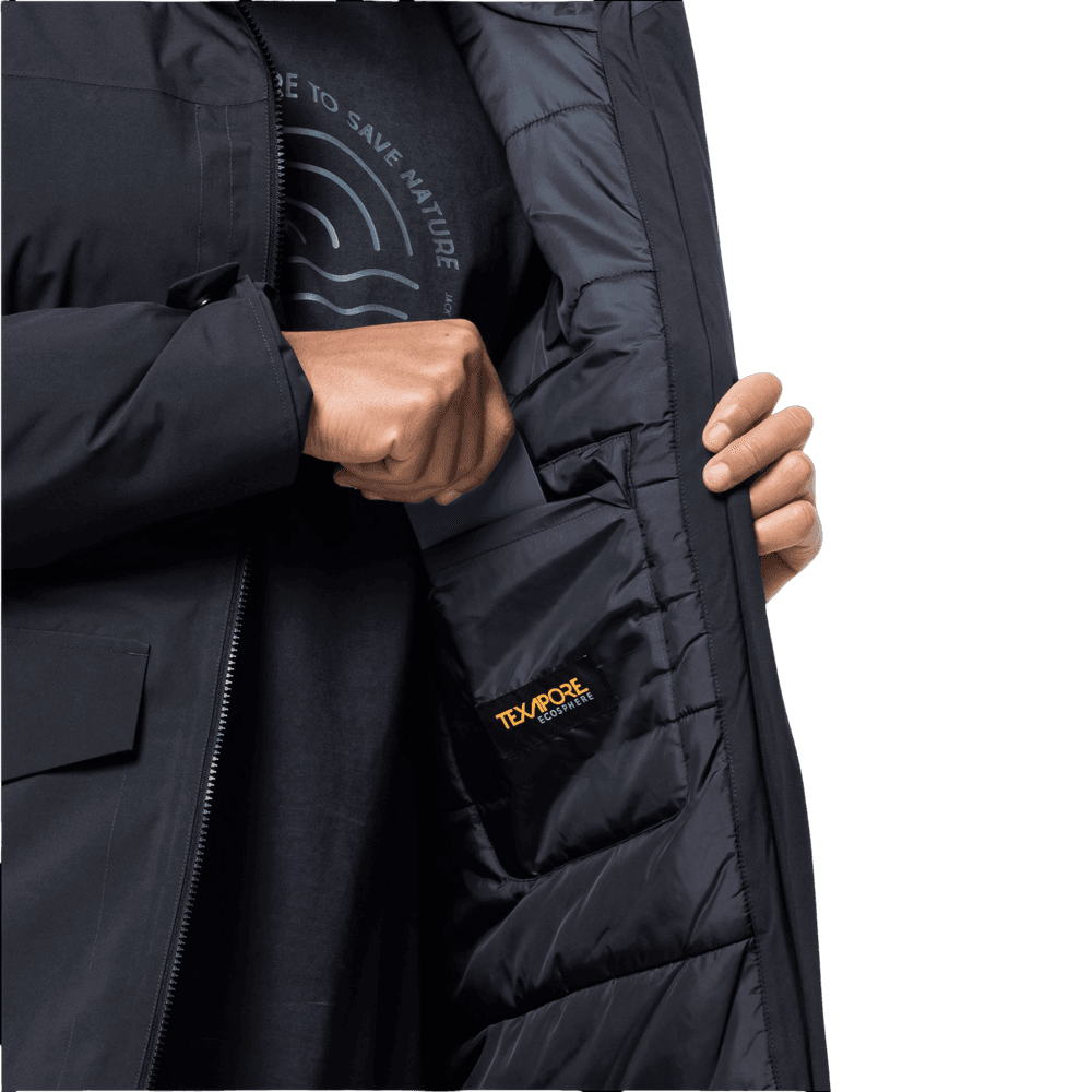 Koenigsbau Parka parkatakki, Night Blue Heather, view: 1