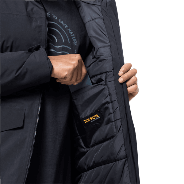 Koenigsbau Parka parkatakki, Night Blue Heather, view: 1