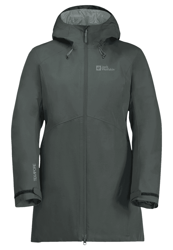 Heidelstein Insulated Jacket naisten takki, Slate Green, view: 0