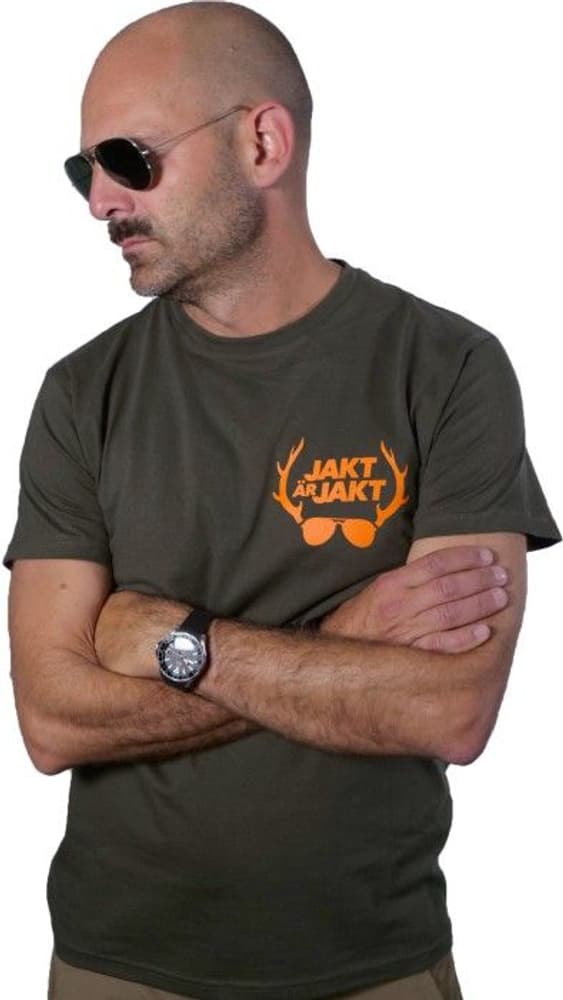 Jakt är Jakt puuvillainen t-paita, view: 1