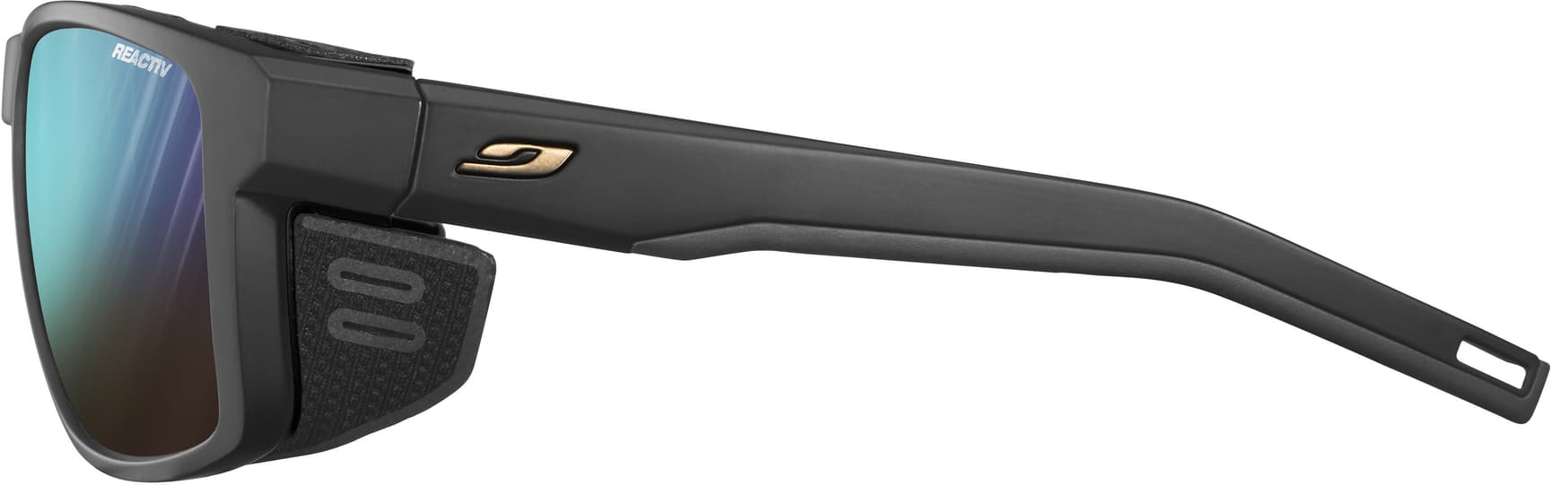 Shield Reactiv 2-4 aurinkolasit, Matt Black / Black, view: 3