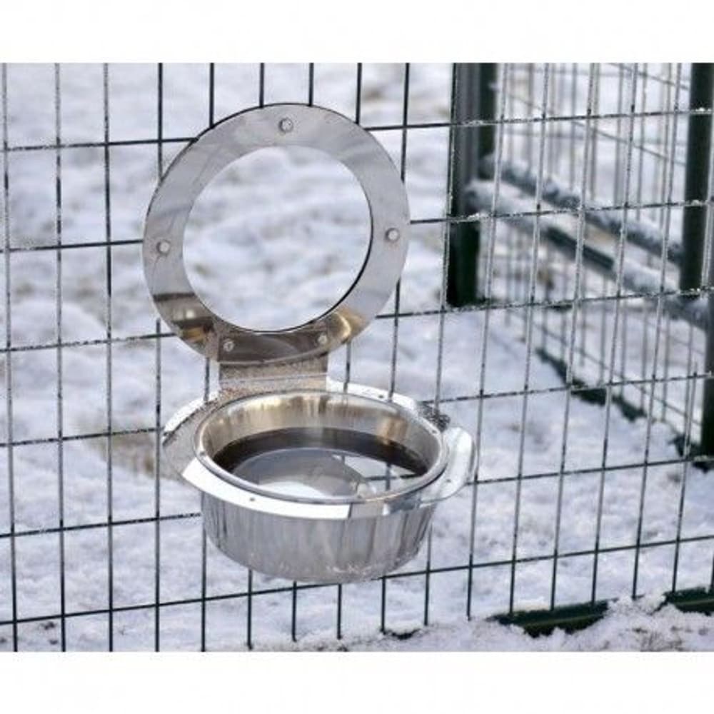 lämmitettävä koiran juomakuppi tarhan ulkopuolelle, view: 0