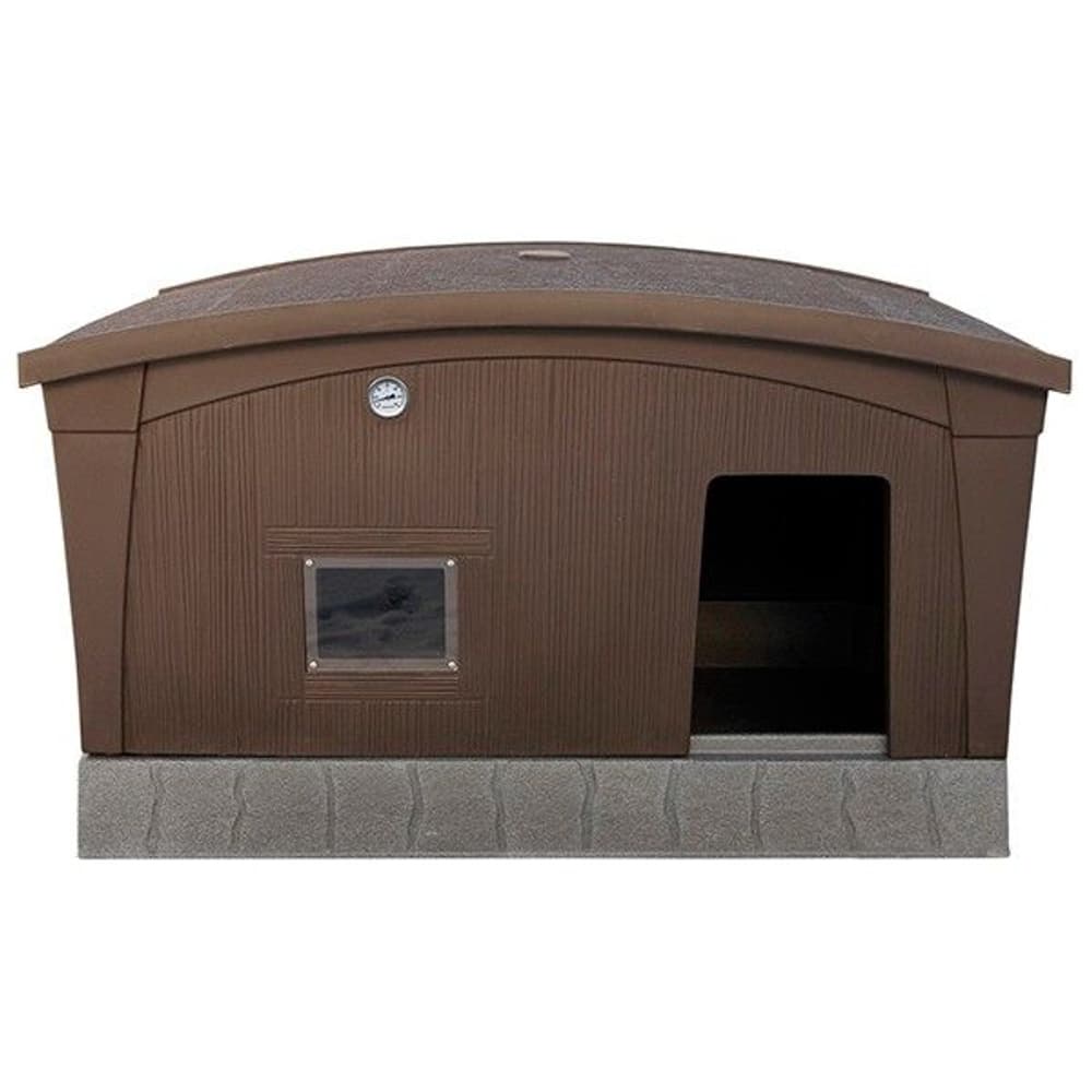 lämpöeristetty koirankoppi, ruskea, view: 0