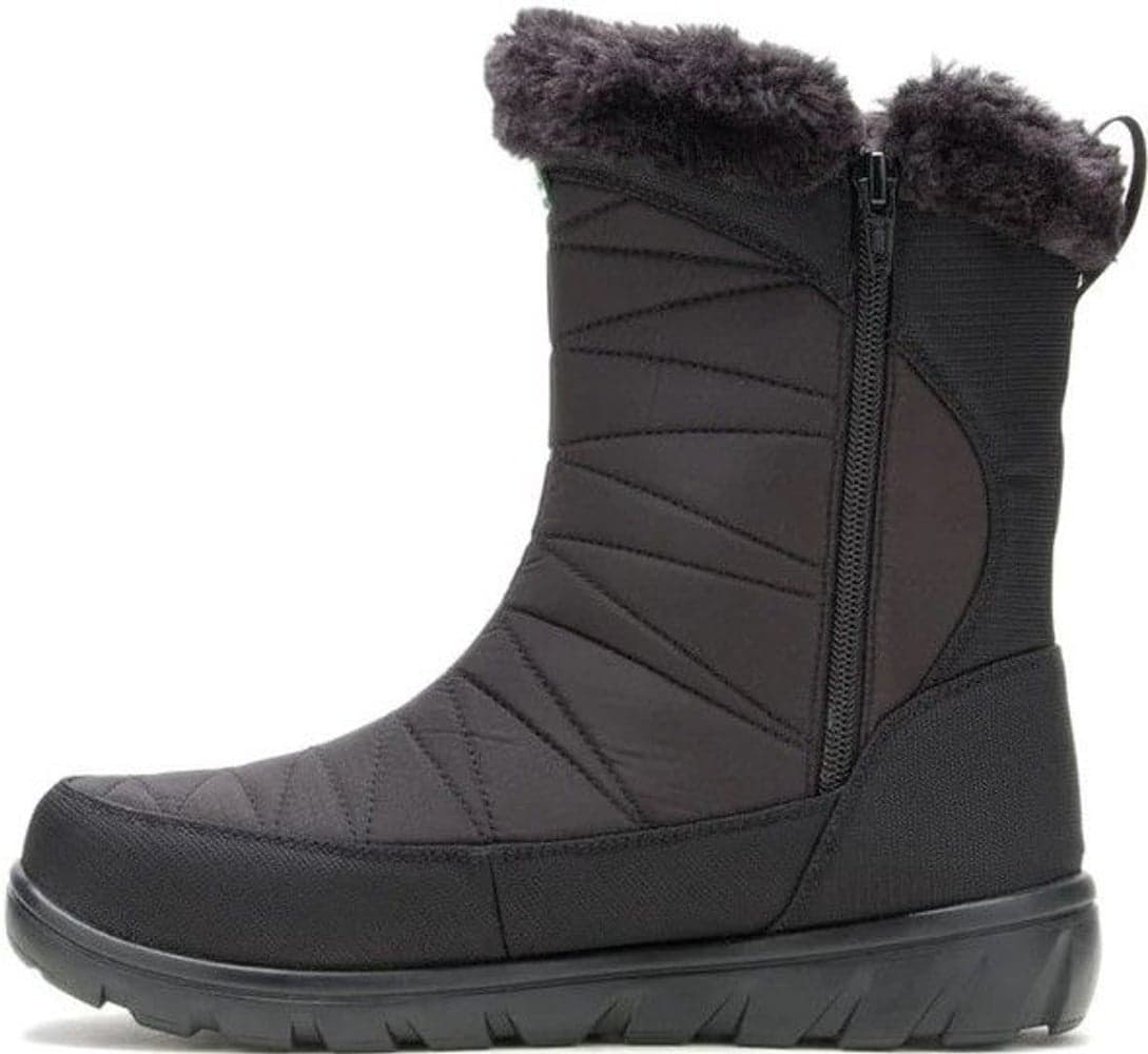 Hannazip Wide naisten talvikenkä, musta, view: 1