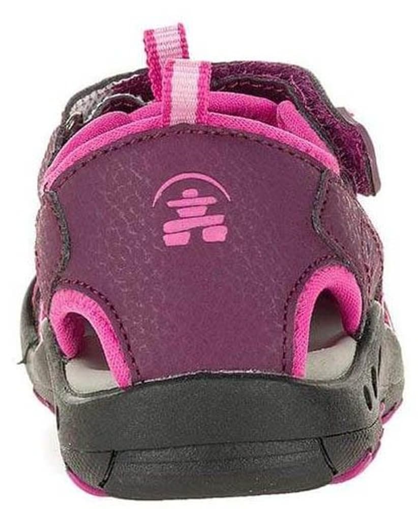 Crab Kids lasten sandaalit, luumunpunainen/pinkki, view: 3