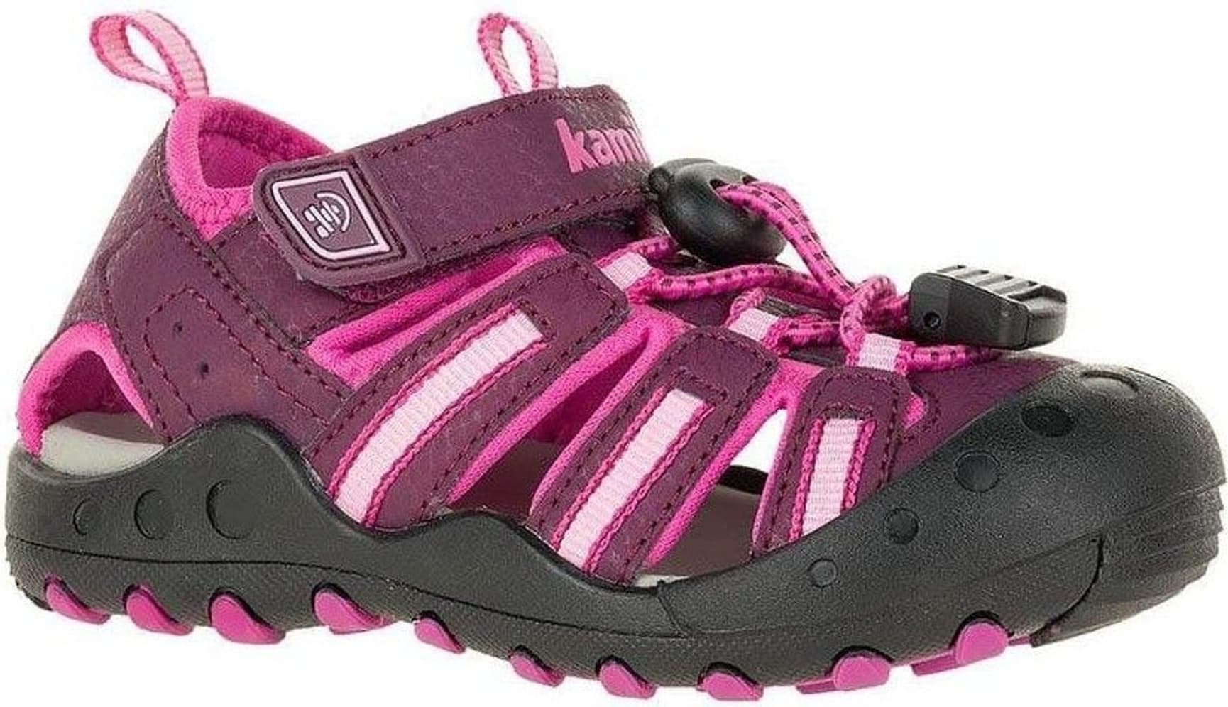 Crab Kids lasten sandaalit, luumunpunainen/pinkki, view: 0