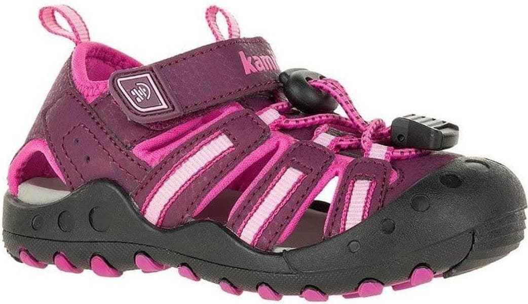 Crab Kids lasten sandaalit, luumunpunainen/pinkki, view: 0