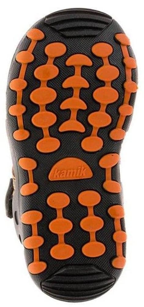 Crab Kids lasten sandaalit, musta/oranssi/harmaa, view: 4