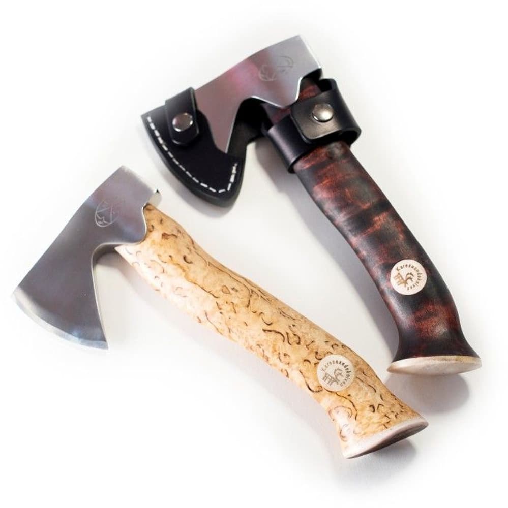 Karesuando Pieni Metsästyskirves Unna Ruskea, view: 1