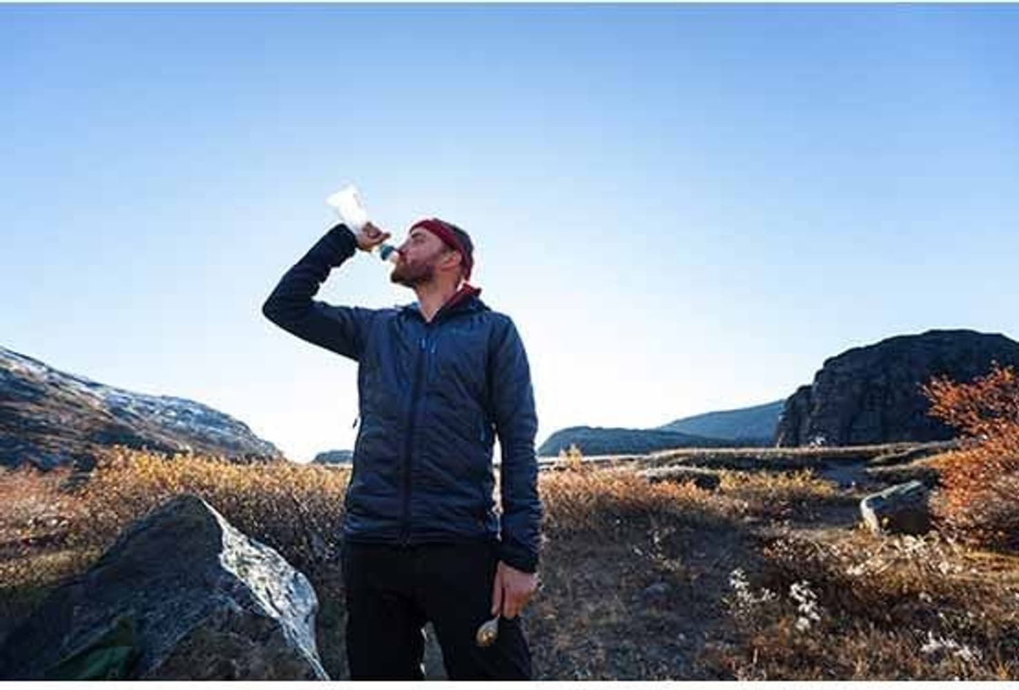 BeFree -vesipullo suodattimella 1L, view: 2