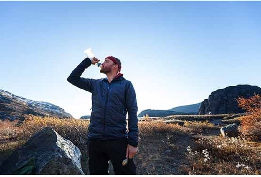 BeFree -vesipullo suodattimella 1L, view: 2