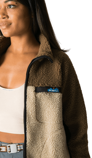 Pinesdale naisten fleecetakki, Terrain, view: 3