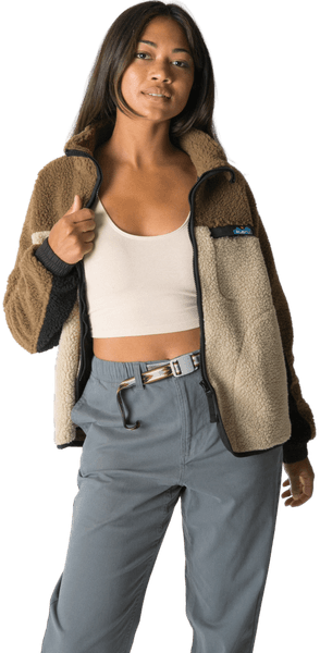 Pinesdale naisten fleecetakki, Terrain, view: 4