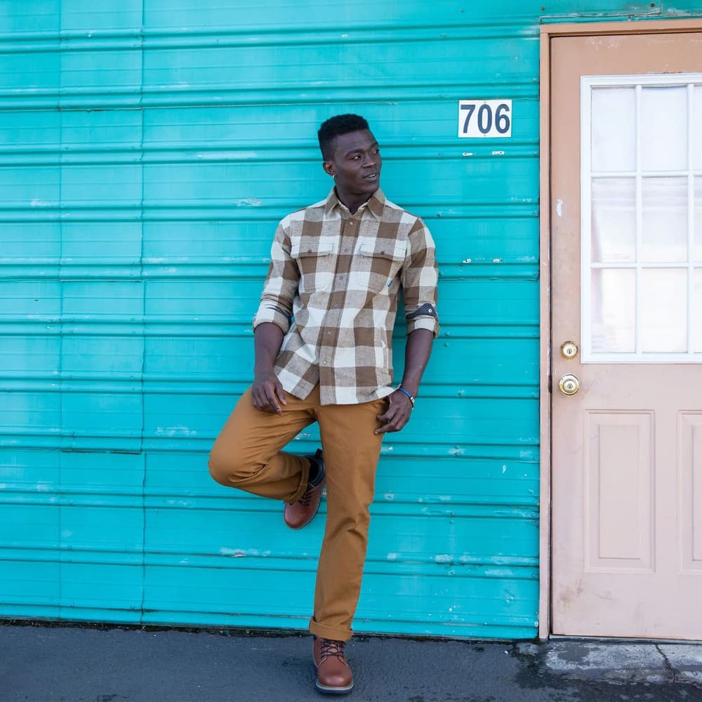 Northlake paitatakki, beige/ruskea, view: 4